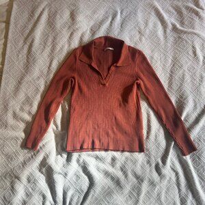 Marine Layer Ribbed Long-Sleeve